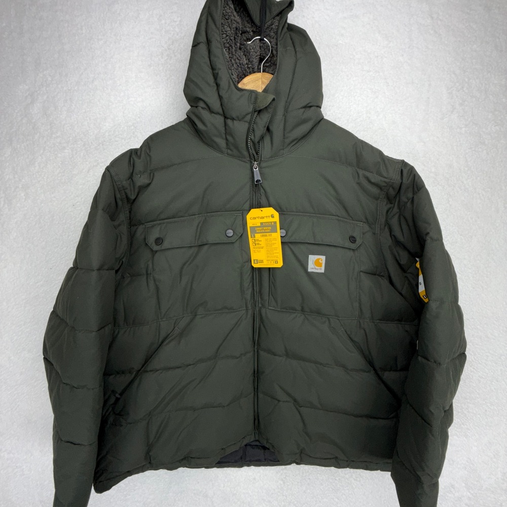 Carhartt Montana Loose Fit‎ Insulated Jacket Green Mens 3XL OJ5474-M NWT